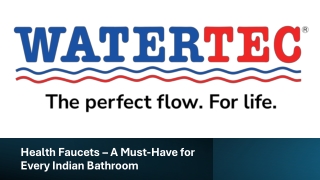 Health Faucets – A Must-Have for Every Indian Bathroom_