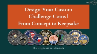 design your custom challenge coins from concept
