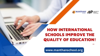 How International Schools Improve the Quality of Education