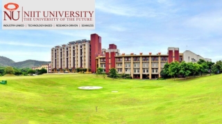 Study B.Tech Biotechnology at NIIT University