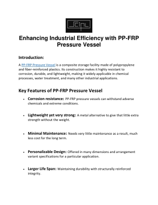 enhancing industrial efficiency with