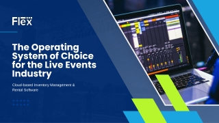 Event production inventory system