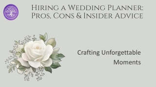 Hiring a Wedding Planner Pros Cons and Insider Advice