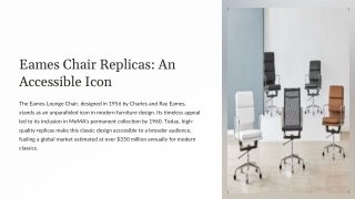 Eames Chair Replica