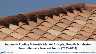Indonesia Roofing Materials Market Forecast: Industry Growth & Trends 2034