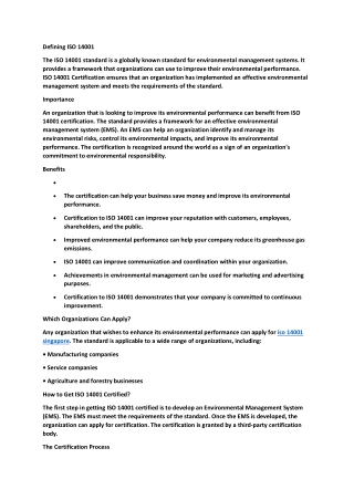 iso 14001 singapore