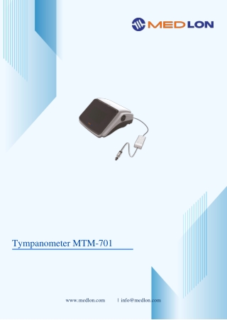 Tympanometer-MTM-701