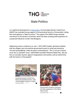 State Politics