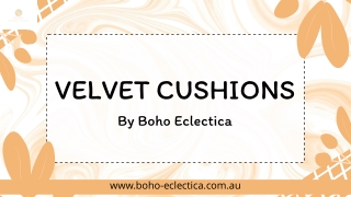 Velvet Cushions That Add Luxe Texture to Any Space