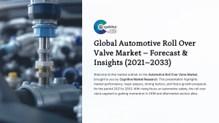 Automotive Roll Over Valve Market Report
