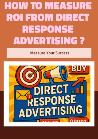 How to Measure ROI from Direct Response Advertising