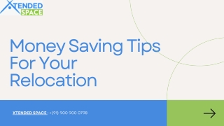 Money-Saving Tips for Your Relocation