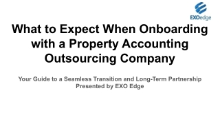 What to Expect When Onboarding with a Property Accounting Outsourcing Company