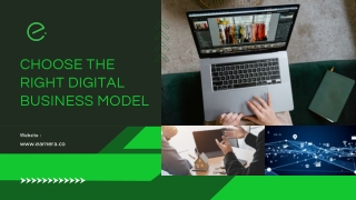 Choose the Right Digital Business Model