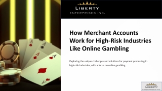 How Merchant Accounts Work for Online Gambling