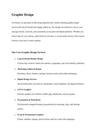 Graphic Design