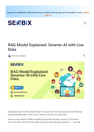 RAG Explained: Bridging LLMs with Real‑Time Knowledge