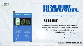 Smart Plastic Bottle Recycling Machine for a Cleaner Future
