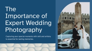 The Importance of Hiring Expert Wedding Photography Services