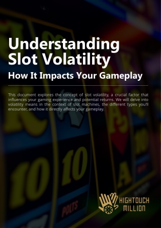 understanding slot volatility how it impacts your