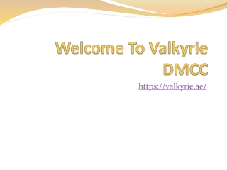 Communications Consultancy Dubai By Valkyrie DMCC