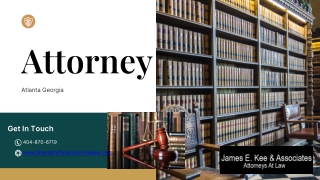 Attorney Atlanta GA - James E. Kee & Associates