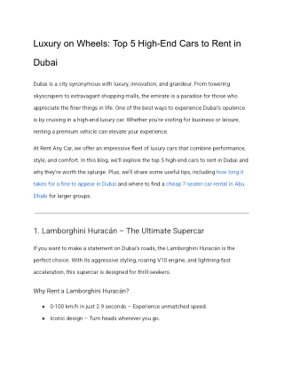 Luxury on Wheels_ Top 5 High-End Cars to Rent in Dubai (1)