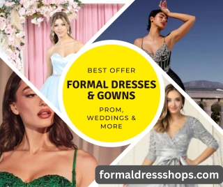 Formal Dresses & Gowns - Prom, Weddings & More