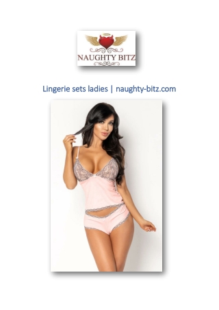 Lingerie sets ladies | naughty-bitz.com