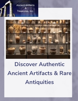 Authentic Ancient Artifacts for Sale – McIntosh55 Curated Collections