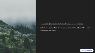 Nature-Drills-Dillon-Cuthrell-Go-To-Solo-Training-Sessions-in-the-Wild