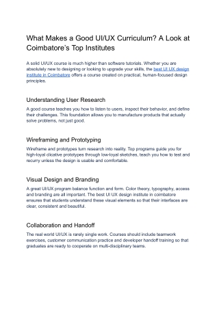 What Makes a Good UI_UX Curriculum_ A Look at Coimbatore’s Top Institutes