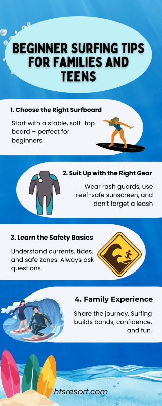 Beginner Surfing Tips for Families and Teens