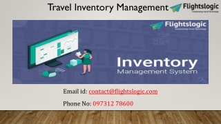 Travel Inventory Management | Hotel Inventory Management System