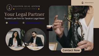 Taxation Legal Advisor legal