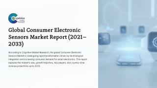 Consumer Electronic Sensors Market Report