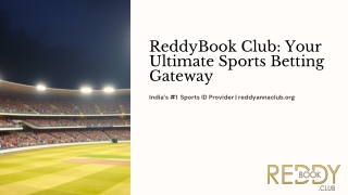 ReddyBook Club: Your Ultimate Sports Betting Gateway