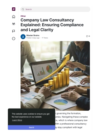 Company Law Consultancy Explained: Ensuring Compliance and Legal Clarity