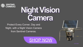 Upgrade Your Security with a Night Vision Camera from Sentinel Cameras – Shop No