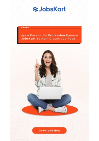 Turn Passion Into Profession with JobsKart!