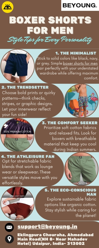 Beyoung Men’s Boxer Shorts Online: Great Value for Money
