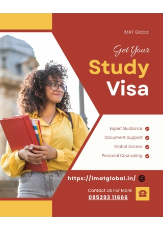 Best study abroad consultants in Kochi poster by IMAT Global