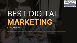 Best Digital Marketing Course in Jalandhar