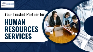 Your Trusted Partner for Human Resources Services