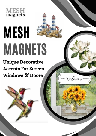 Bedroom Eye-Catching Décor – Mesh Magnets