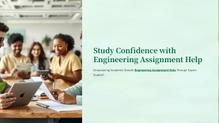 Study Confidence with Engineering Assignment Help