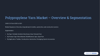 Polypropylene-Yarn-Market-Overview-and-Segmentation