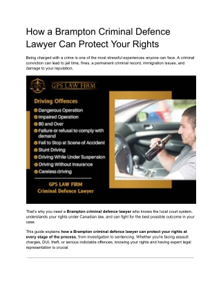 GPS Criminal Law Firm