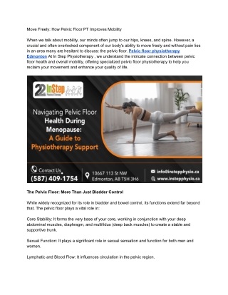 move freely how pelvic floor pt improves mobility