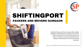 ShiftingPort Packers and Movers Gurgaon